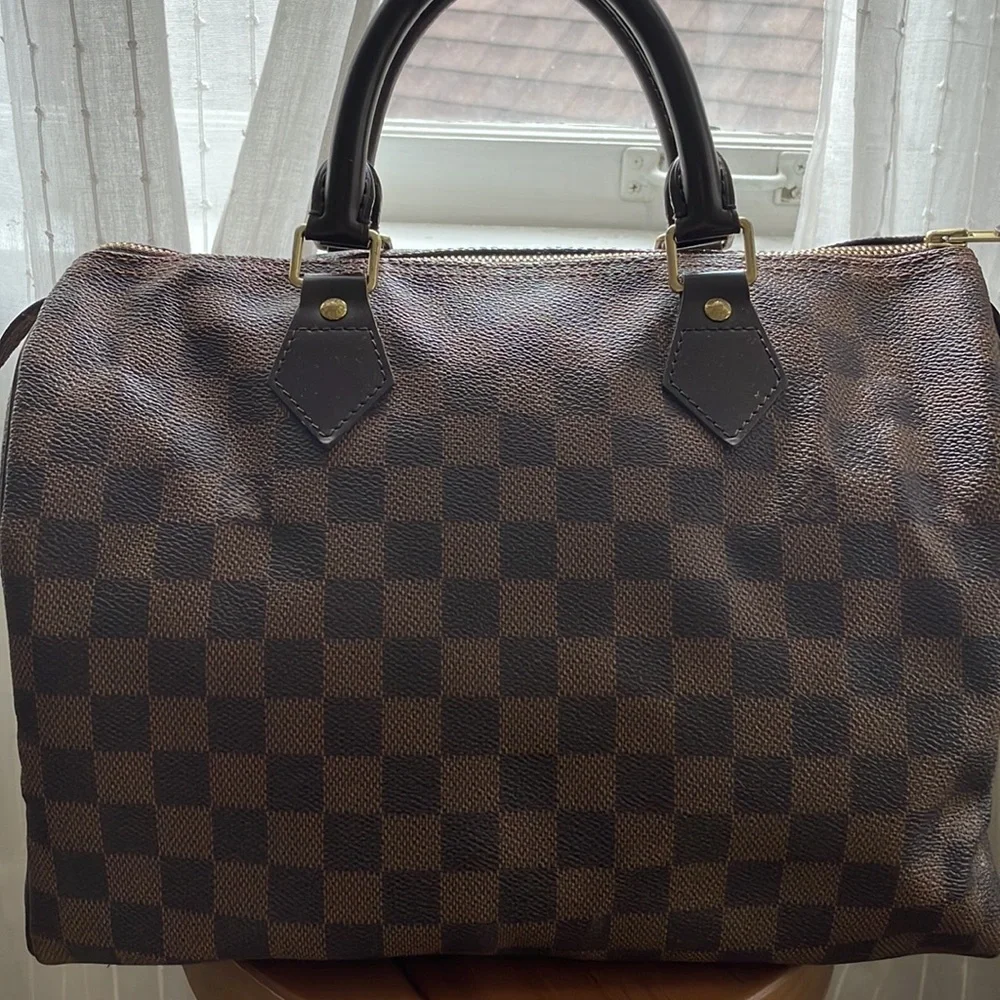 Louis Vuitton Speedy 30 Damien Ebene - Picture 1 of 10